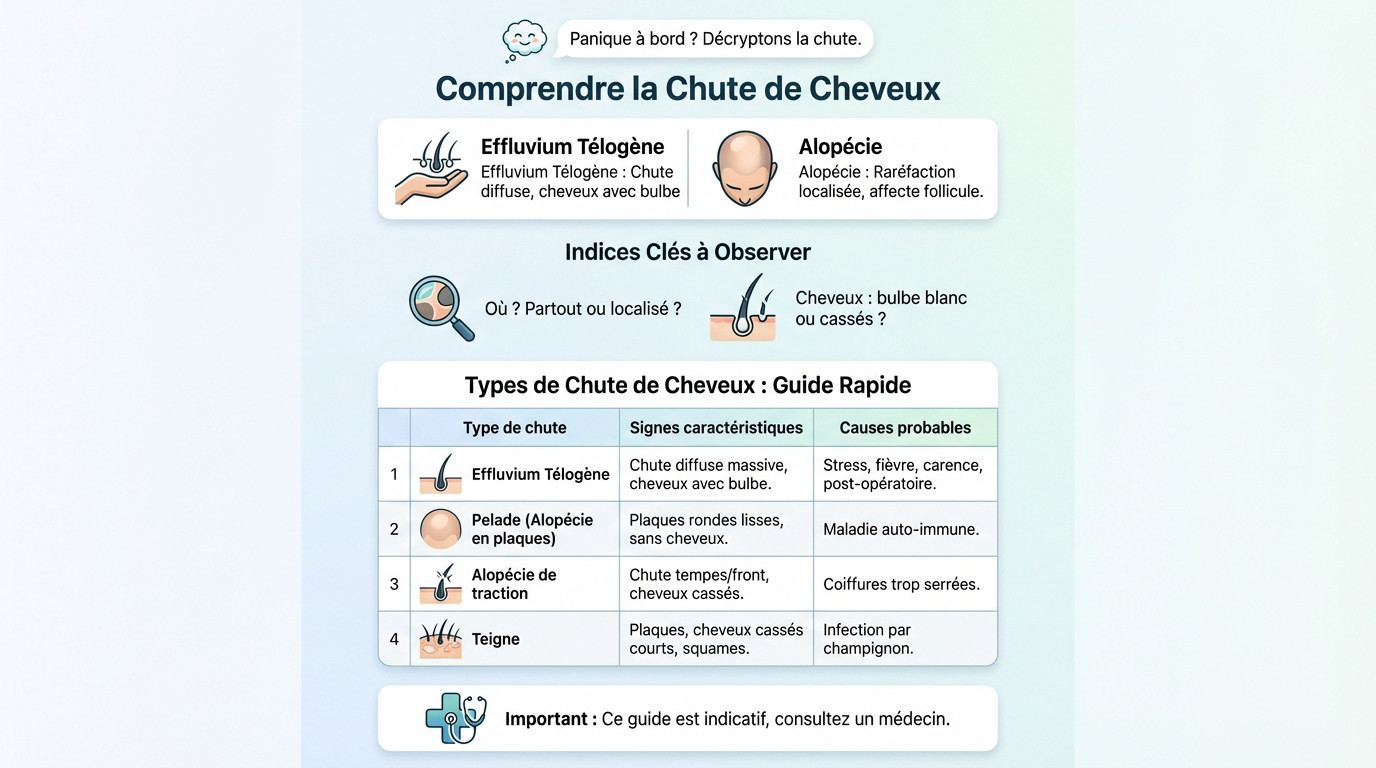 Comprendre la chute de cheveux sévère chez la jeune fille et l'adolescente